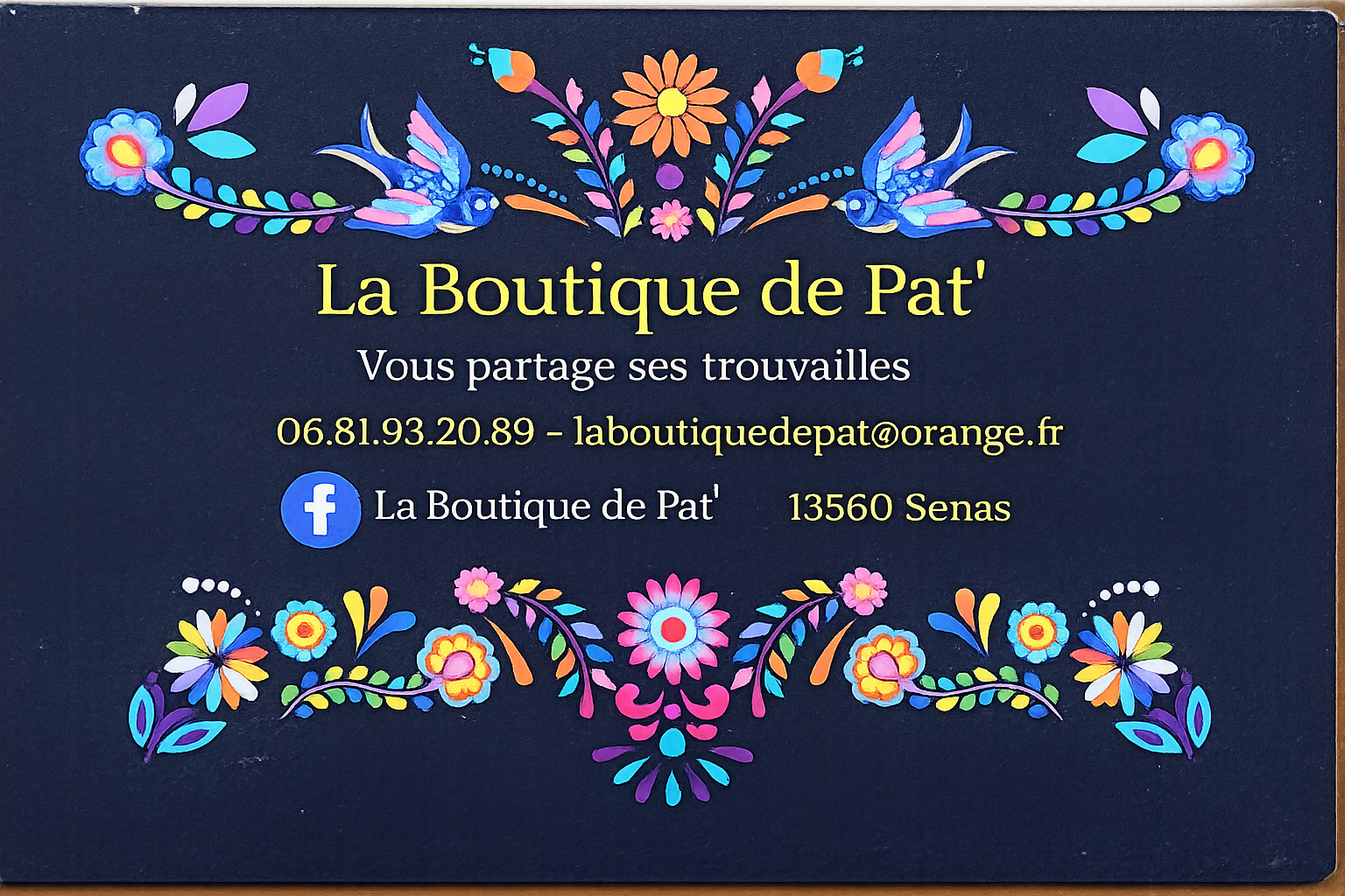 La Boutique de Pat' - Créations artisanales